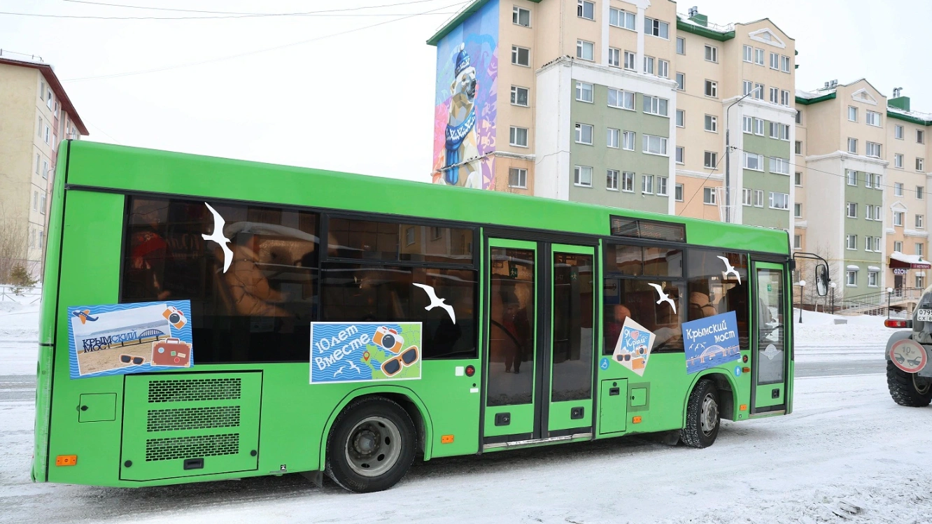 В столице ЯНАО курсировал автобус «крымского направления»