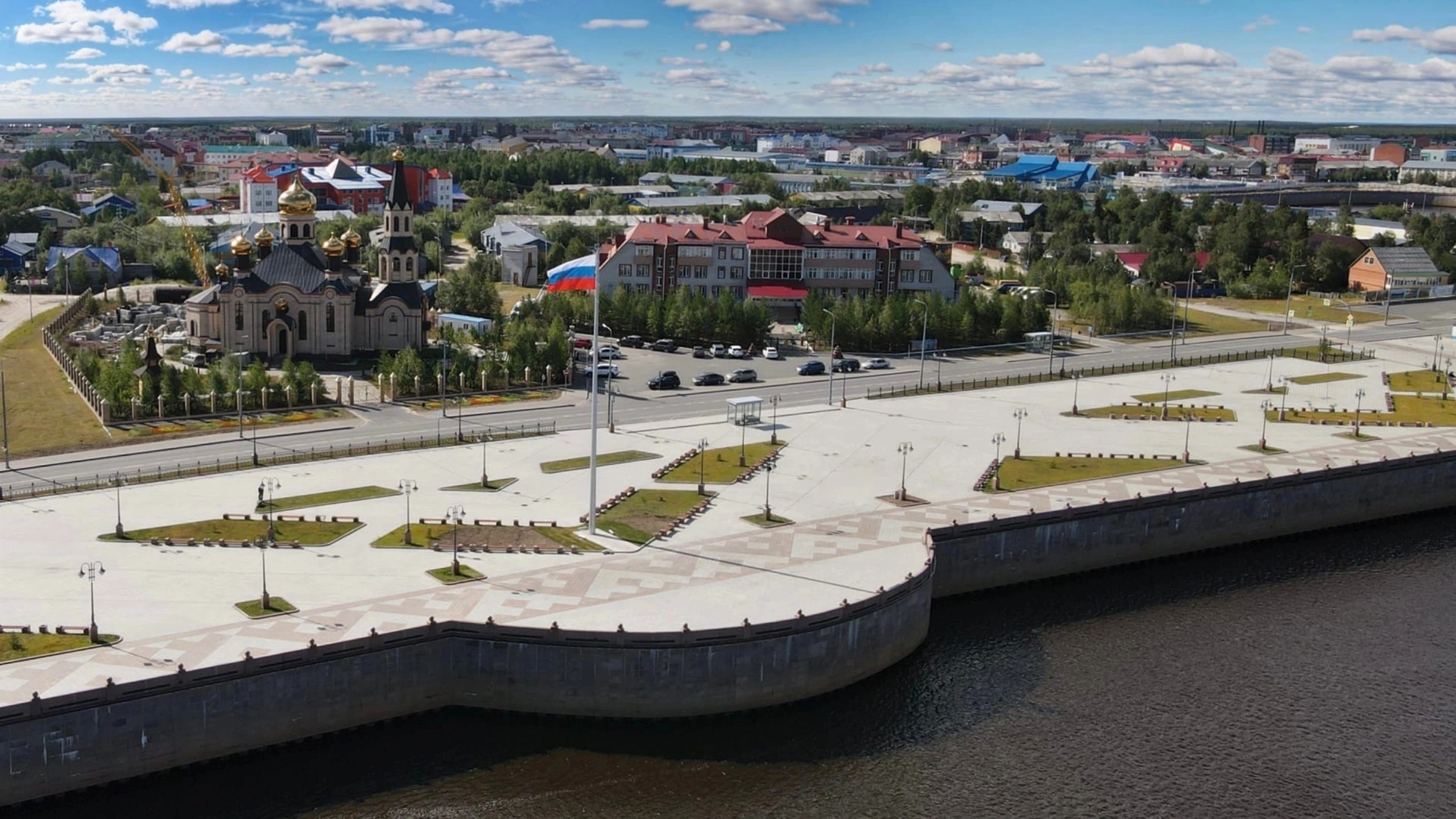 Набережную в Тарко-Сале откроют к 90-летию города | Ямал-Медиа