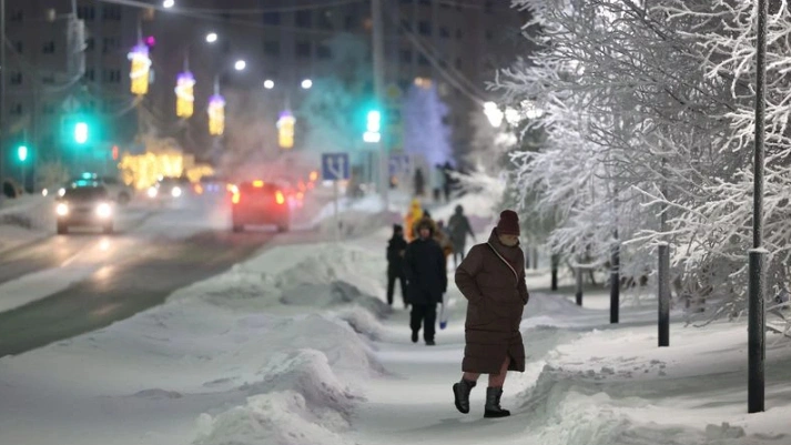 Погода в городах и районах ЯНАО на 31 декабря и 1 января 2024 года