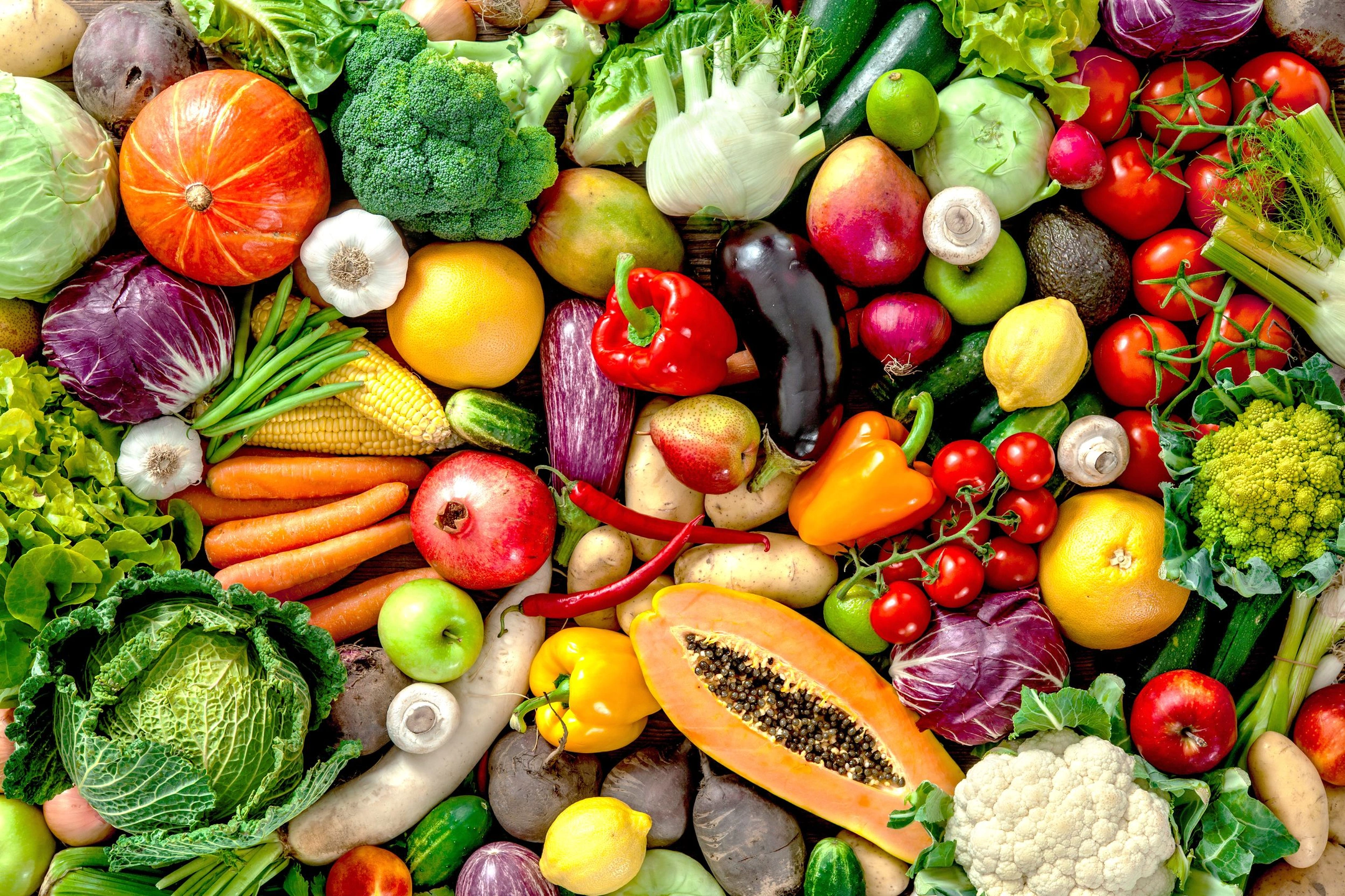 Терапевт Хакимова: риск развития болезней снизят овощи и фрукты разных цветов
