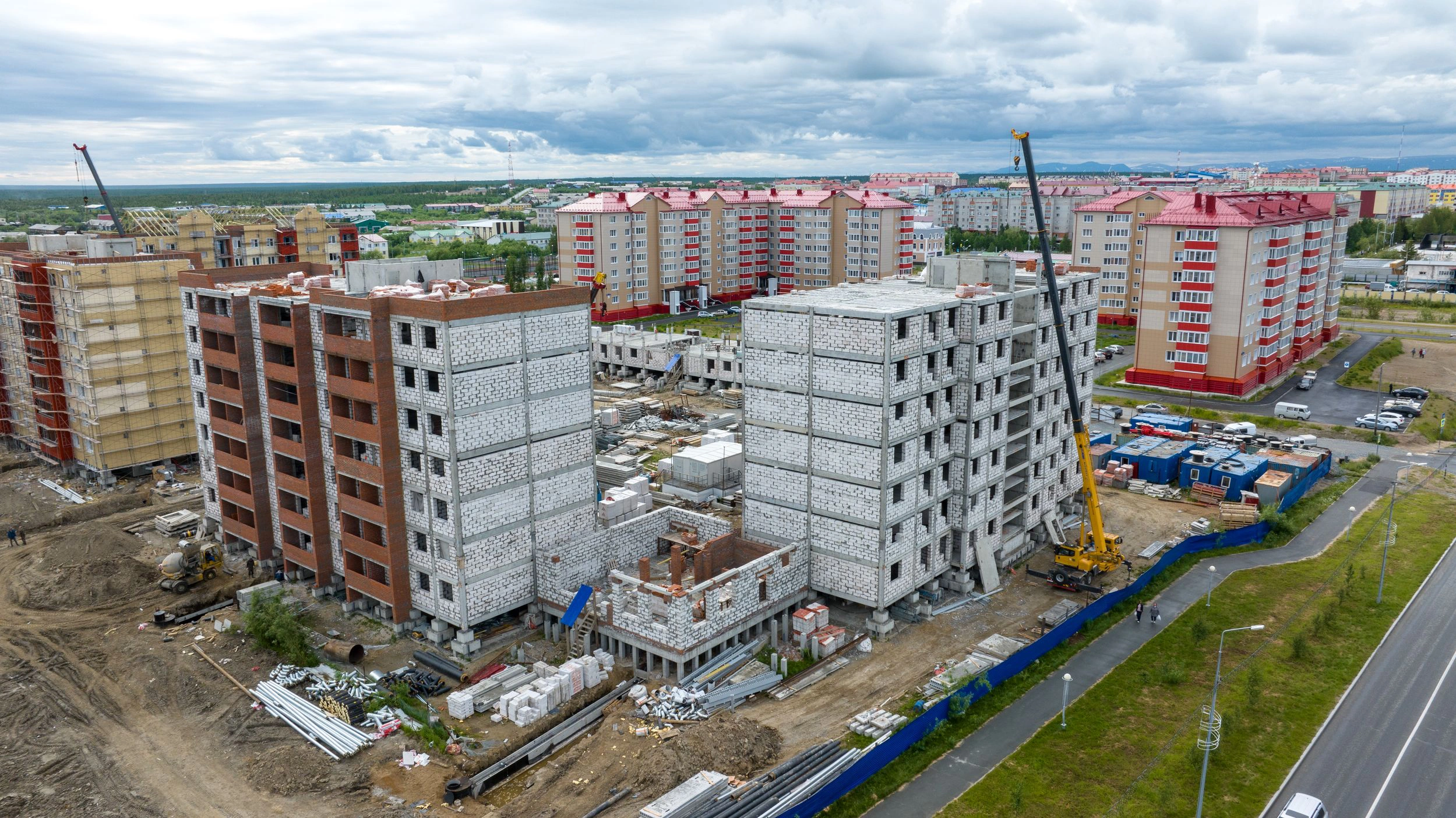 В Лабытнанги разразился бум жилищного строительства