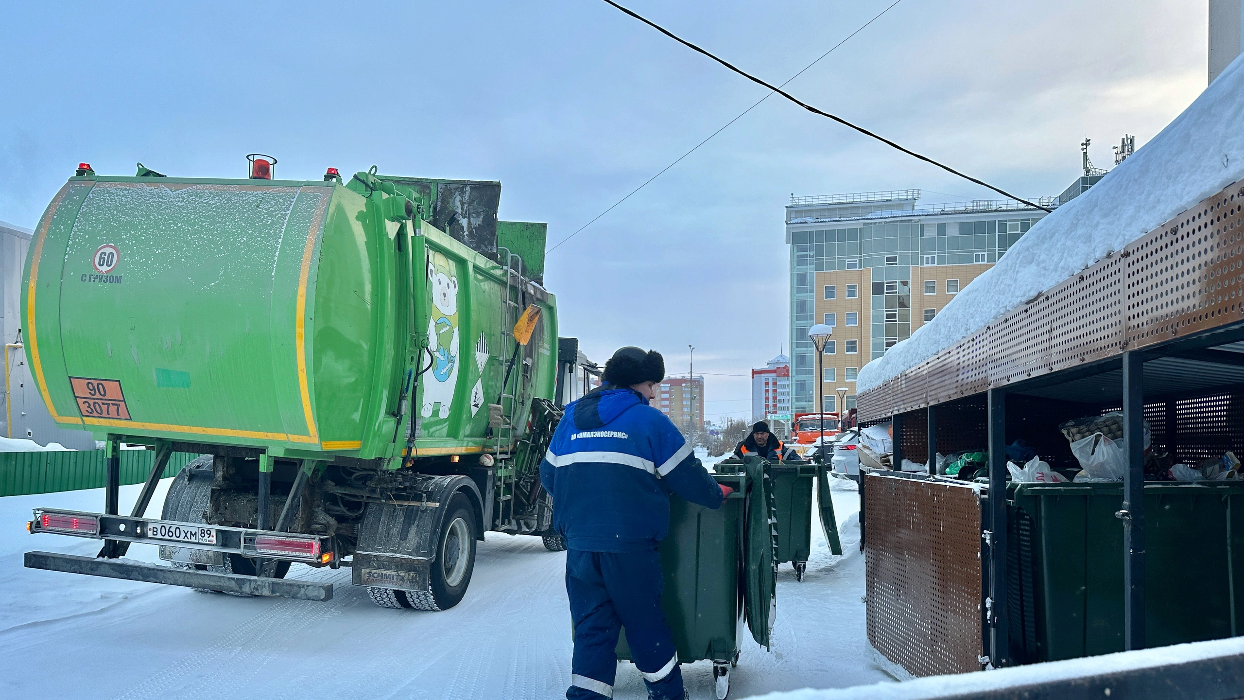 В Салехарде прокуратура решила вопрос с нарушениями графика по вывозу мусора