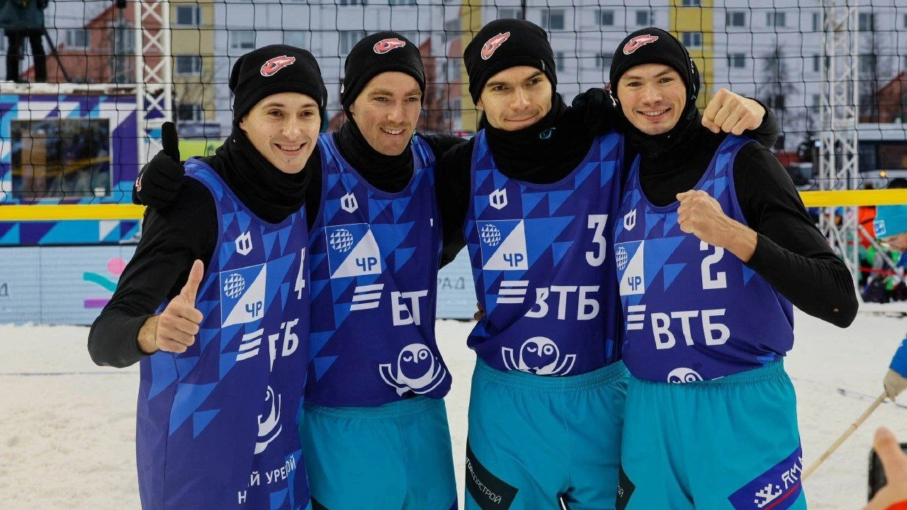 В Новом Уренгое разыграют золото российского чемпионата по волейболу на снегу