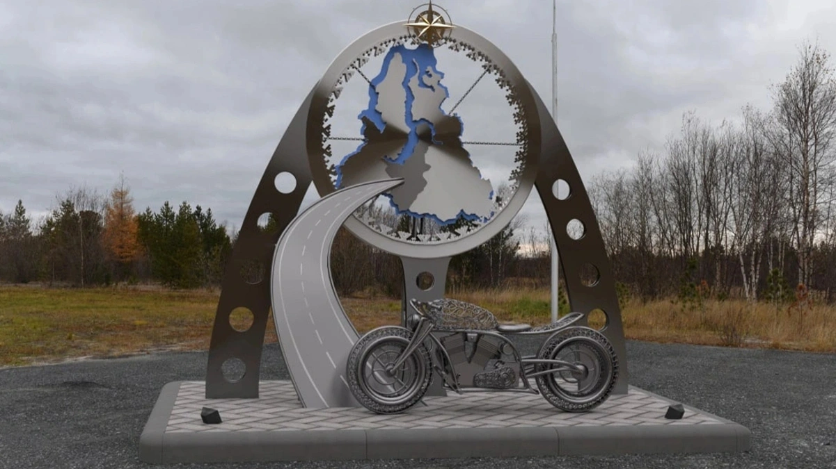 В Надыме откроют арт-объект в честь мотоциклистов