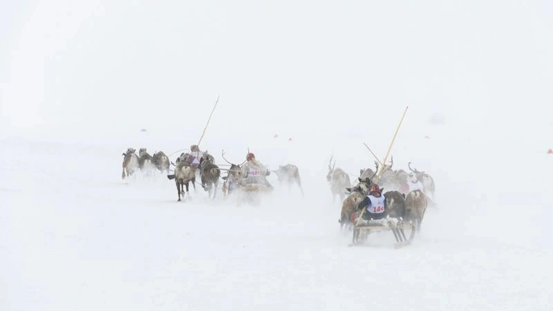 В Ямальском районе победителям соревнований вручили снегоходы
