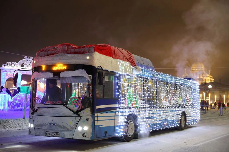 В Муравленко запустили новый автобусный маршрут