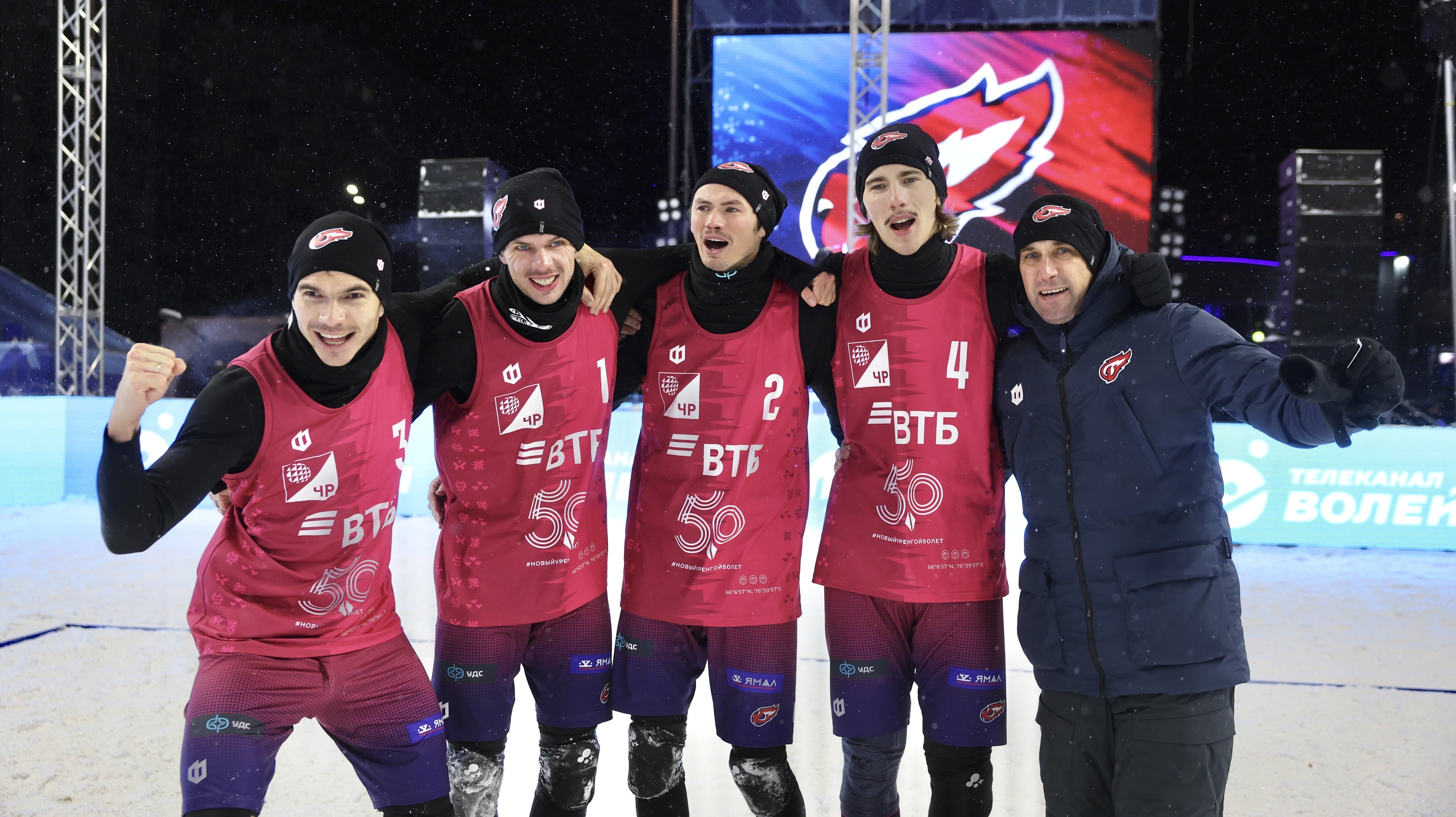 В Новом Уренгое «Факел Ямал» занял третье место на этапа чемпионата России