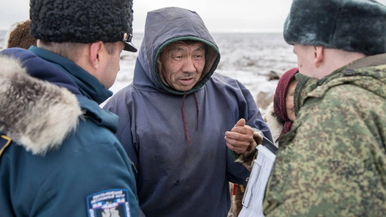 Жителей Ямальской тундры оповещают о падении фрагментов ракеты-носителя