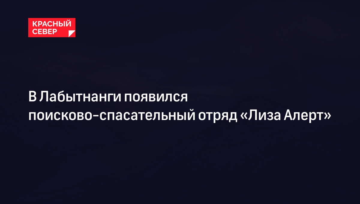 Лиза Алерт | Страница 1 из 1 | Новости и статьи на сегодня | «Красный Север»